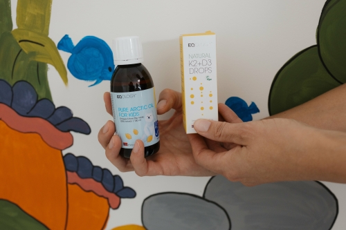 Omega 3 olie en vitamine K2/D3